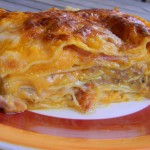 lasagne zucca, salsiccia, provola (4)